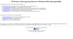 Desktop Screenshot of gjovaag.com